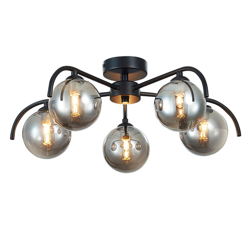 Flush luminaire in Black LL00165